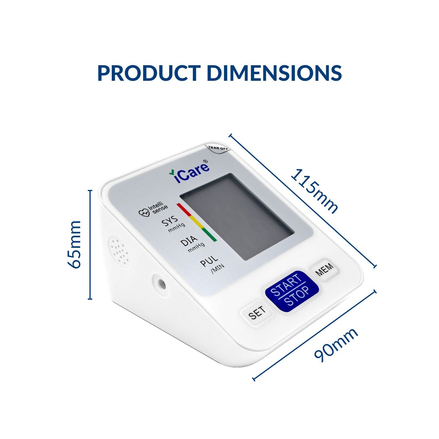 iCare® CK238 Automatic Digital Blood Pressure Monitor / Digital Sphygmomanometer  Small arm cuff 22-32cm
