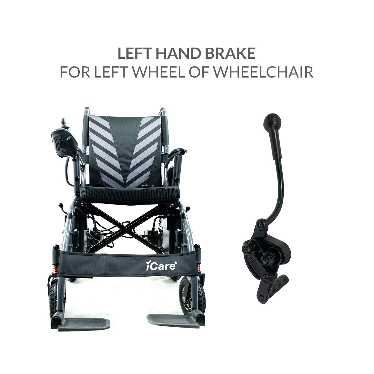 iCare® Hand Brakes for E610 Max Electric Wheelchair
