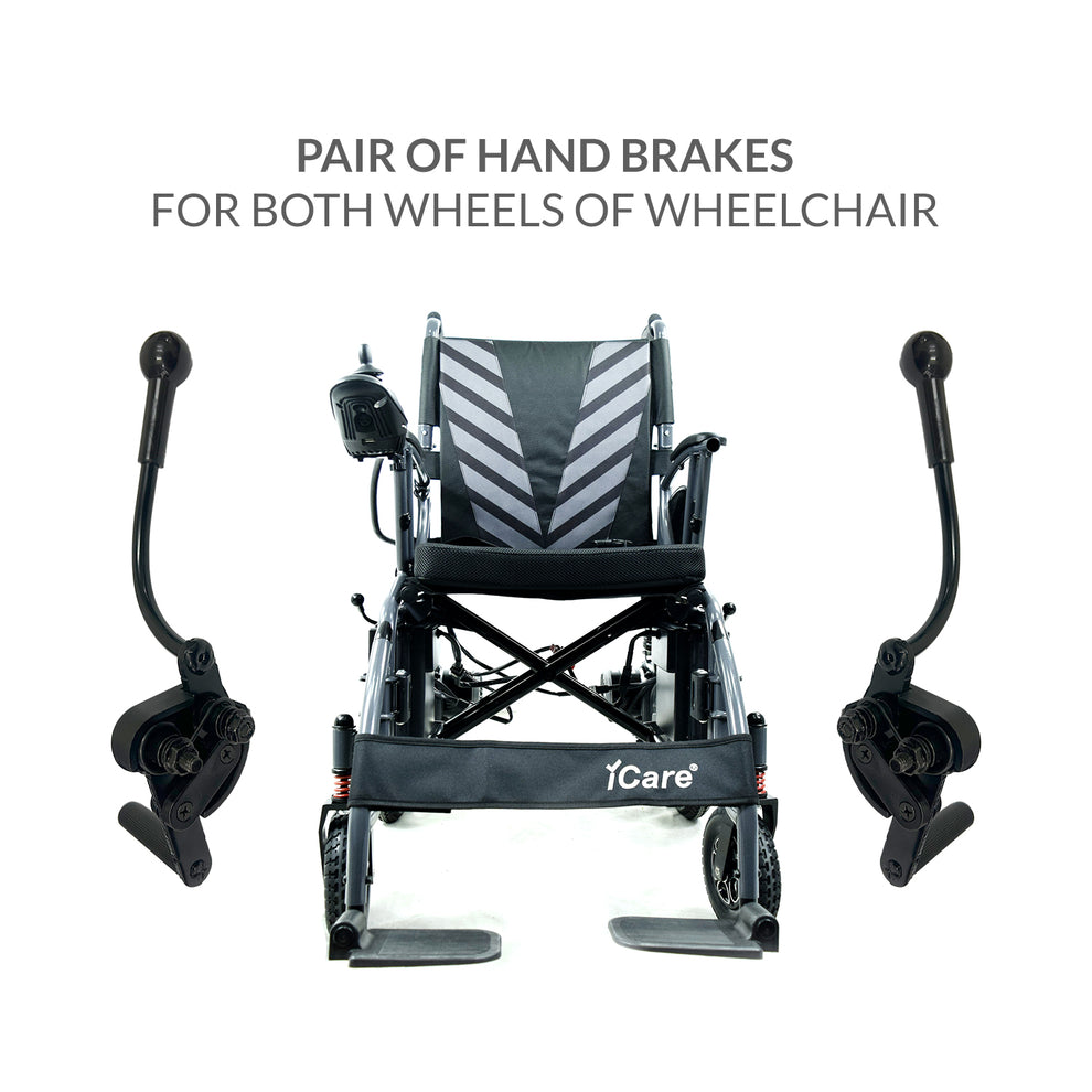 iCare® Hand Brakes for E610 Max Electric Wheelchair – iCare Philippines