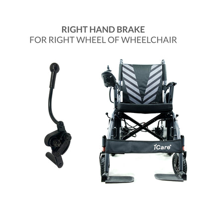 iCare® Hand Brakes for E610 Max Electric Wheelchair