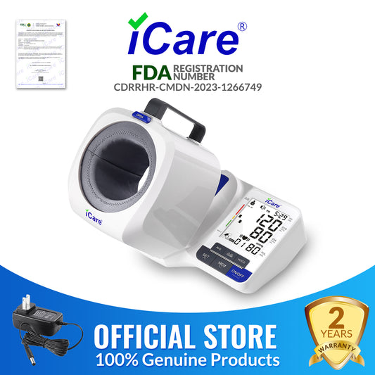 iCare® BK36 Automatic Digital Blood Pressure Monitor / Digital Sphygmomanometer Small arm cuff 22-32cm
