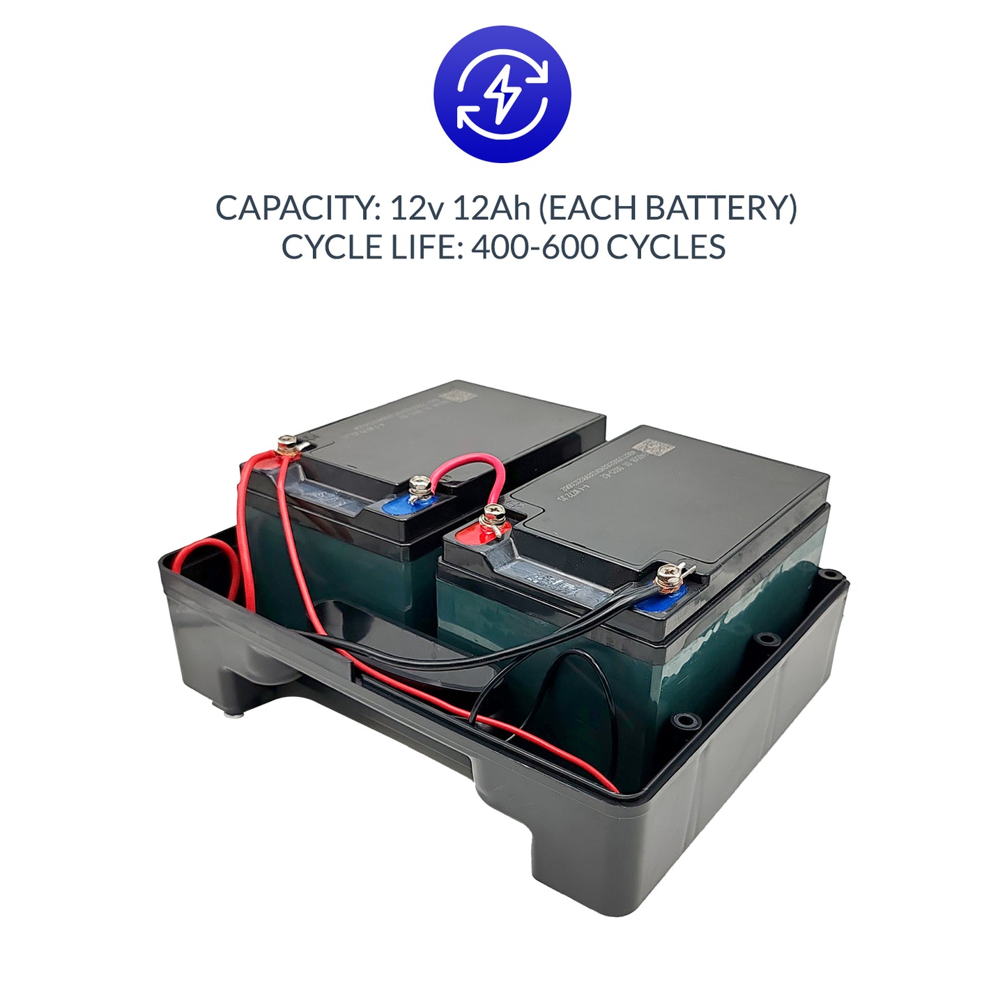 iCare Chilwee Wheelchair Lead Acid Battery Compatible with E310 & E510