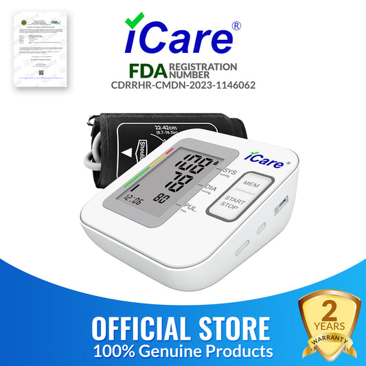 iCare® CK220 Automatic Digital Blood Pressure Monitor / Digital Sphygmomanometer Large arm cuff 22cm-42cm