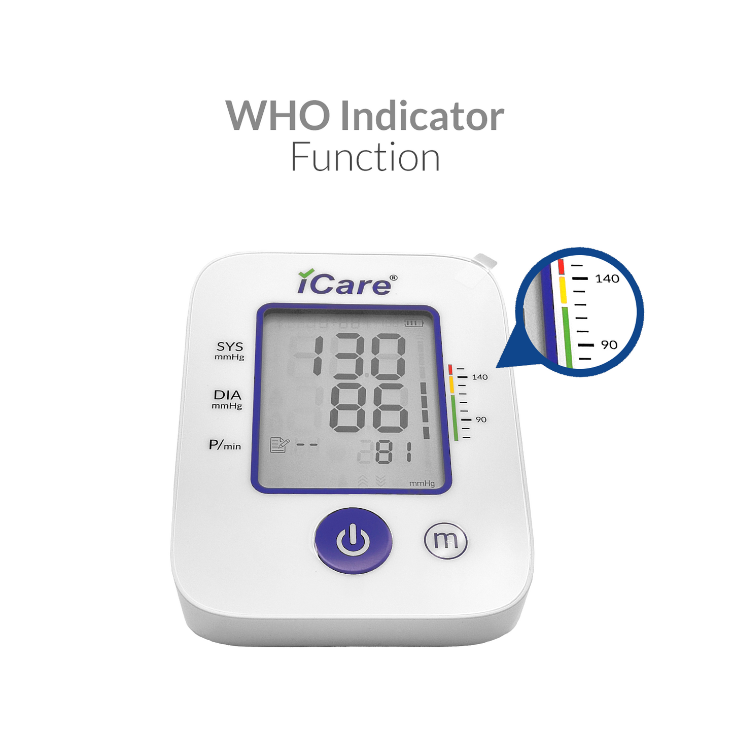 iCare CK320 USB Powered Automatic Digital Blood Pressure Monitor, Large 22-45cm Arm Cuff