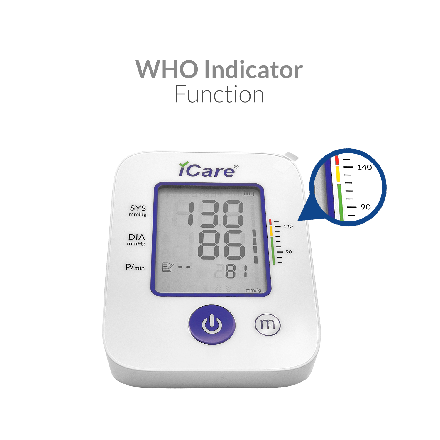 iCare CK320 USB Powered Automatic Digital Blood Pressure Monitor, Large 22-45cm Arm Cuff