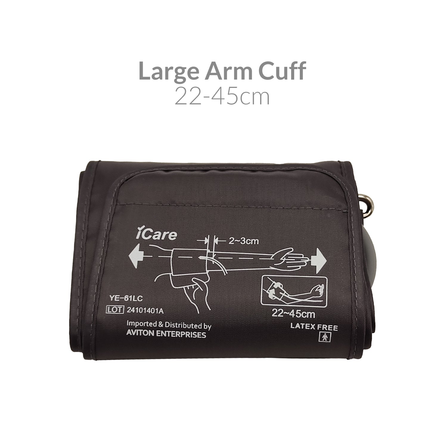 iCare CK320 USB Powered Automatic Digital Blood Pressure Monitor, Large 22-45cm Arm Cuff