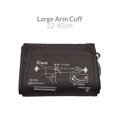 iCare CK320 USB Powered Automatic Digital Blood Pressure Monitor, Large 22-45cm Arm Cuff