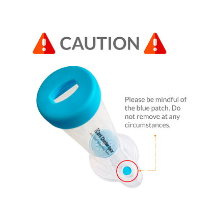 iCare® S1 Chamber Spacer (NO INHALER INCLUDED) for Adults with Large Mask, Fit Any Size, Sealed Package, Clean and Safe, for with your Asthma Inhaler, Ventolin via Chamber Spacer