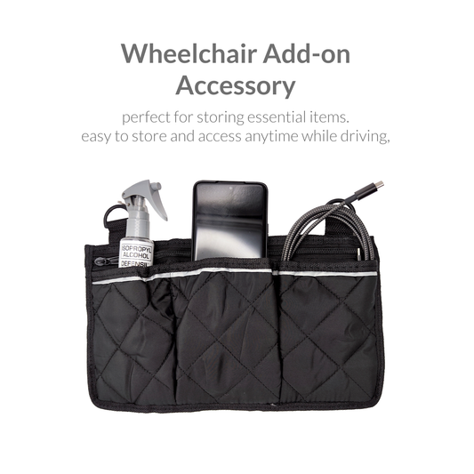 iCare attachable bag add-on accessory for Electric Wheelchair