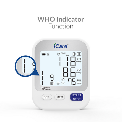 iCare® CK239 USB Powered Automatic Digital Blood Pressure Monitor with  Large Screen