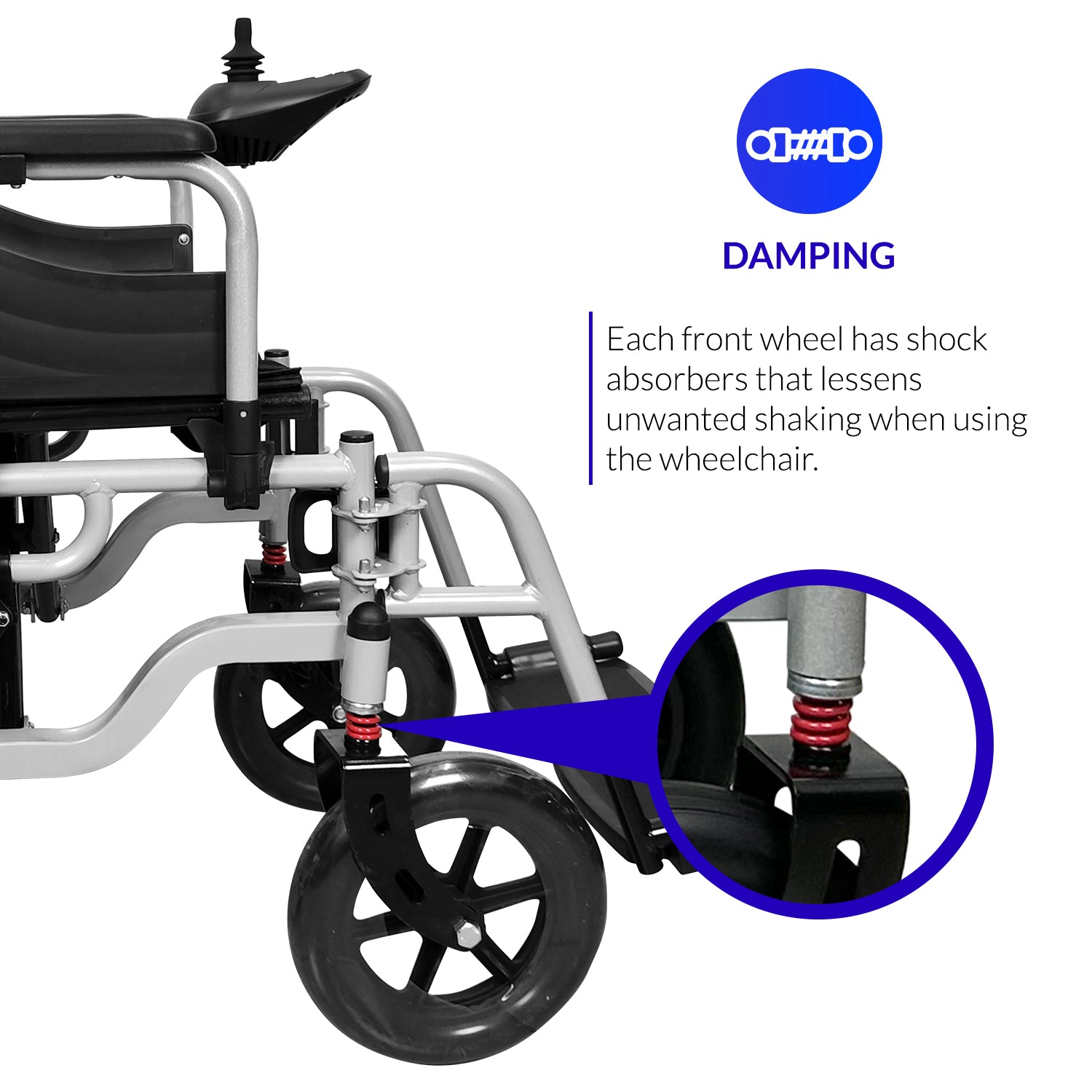 iCare E310-XM Heavy Duty Electric Wheelchair