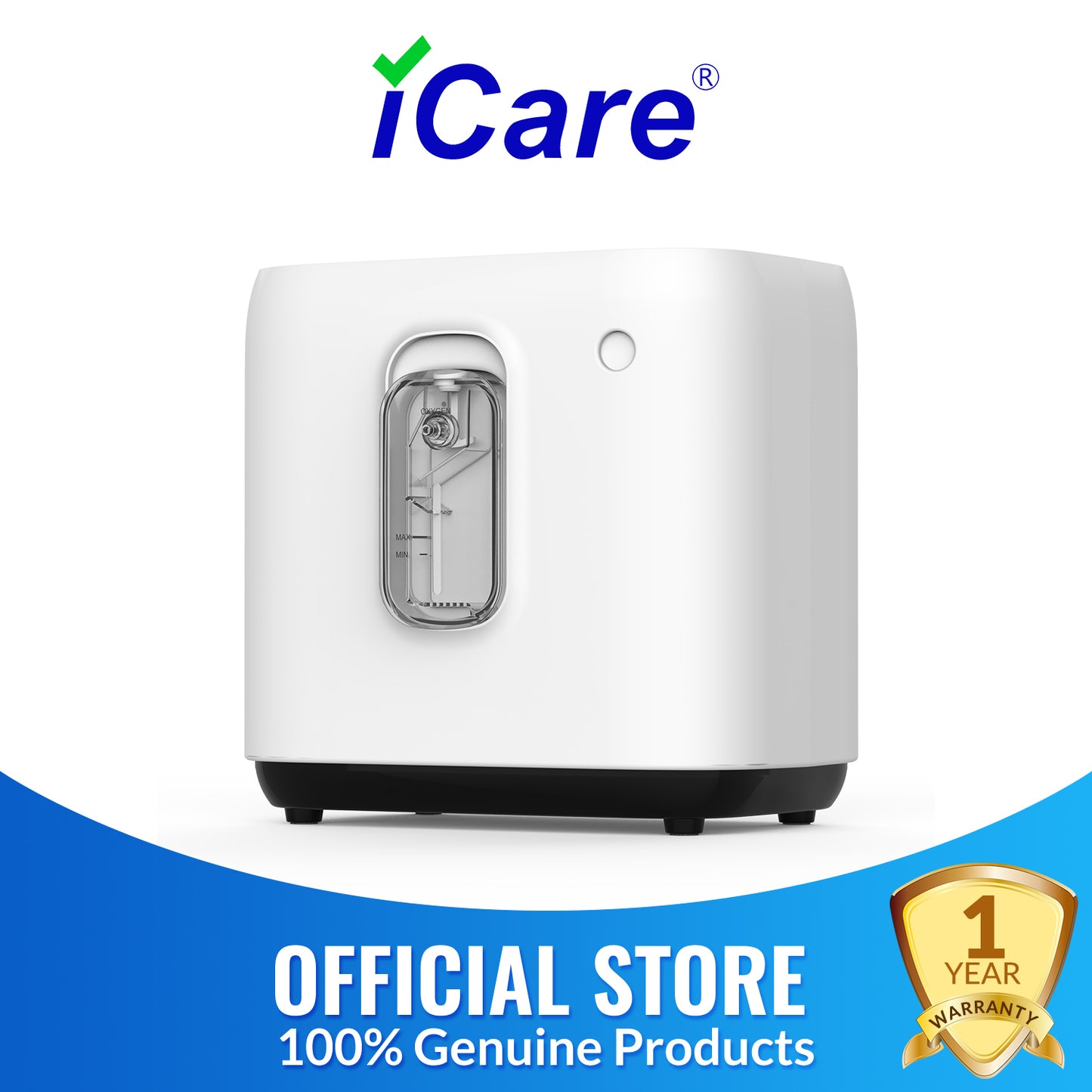 iCare LL02 Oxygen Concentrator 93% Purity