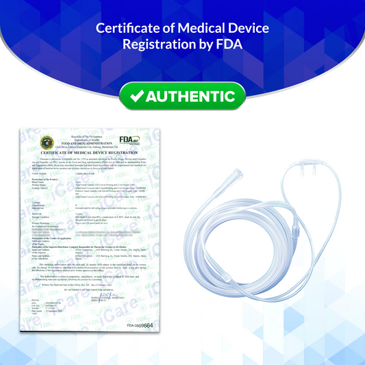 iCare® NM08-002 Nasal Cannula 260cm Oxygen Tube