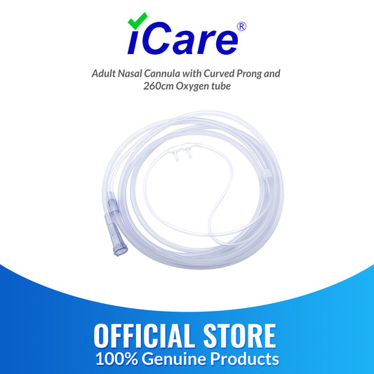 iCare® NM08-003 Adult Nasal Cannula 260cm Oxygen Tube