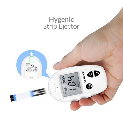 iCare® Safe Accu Blood Glucose Meter COMPLETE SET meter with strips and lancets