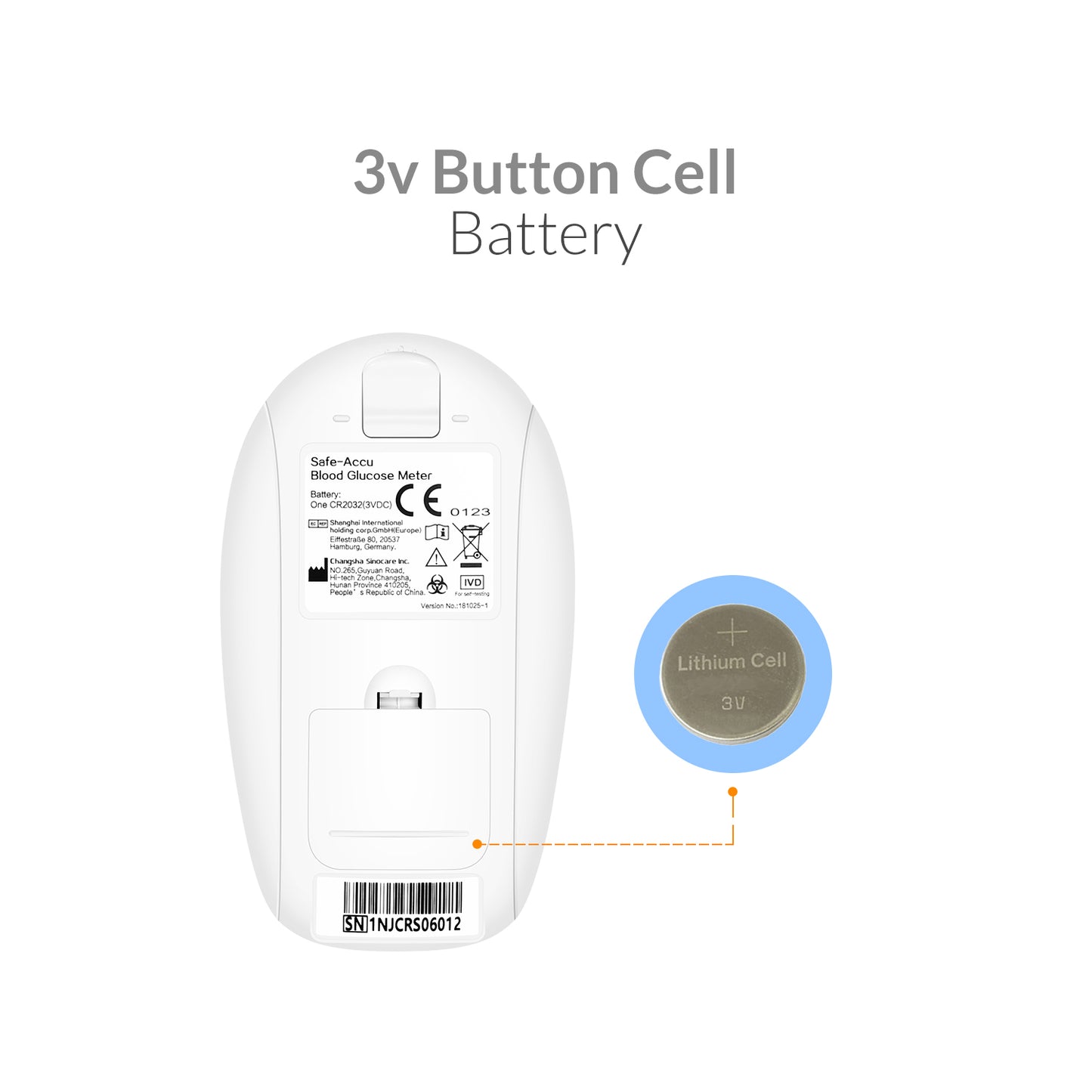 iCare® Safe Accu Blood Glucose Meter COMPLETE SET meter with strips and lancets