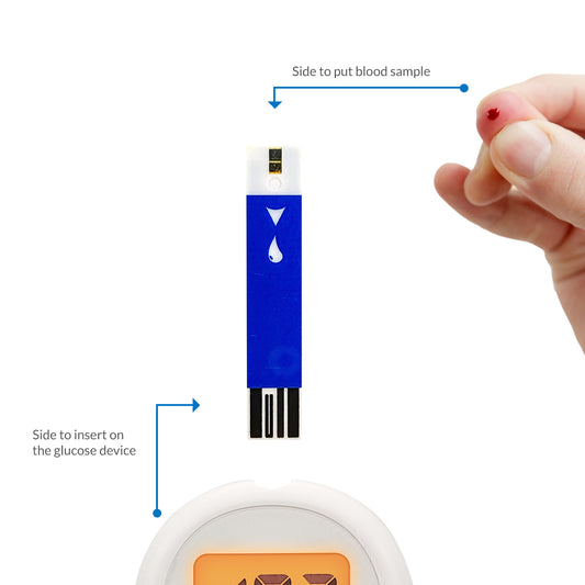 iCare BG003 Blood Glucose Monitor Complete set + 50pcs Test Strips & 50pcs Lancet