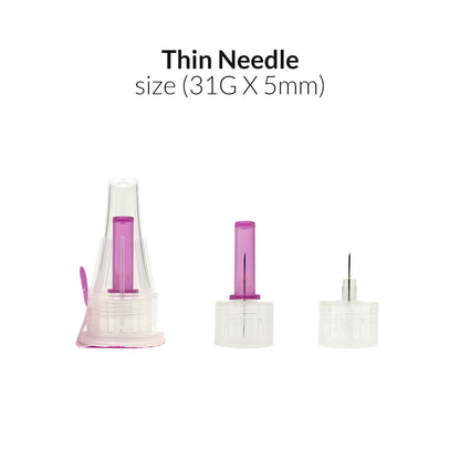 iCare® Insulin Pen Needle 100pcs. (31G x 5mm)