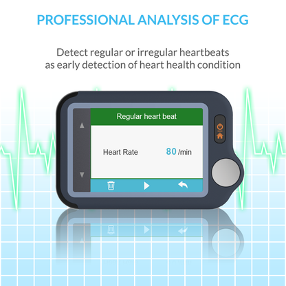 iCare® PB-20 Portable ECG Monitor (for iPhone & Android, Mac & Windows)Wireless EKG Monitoring Device