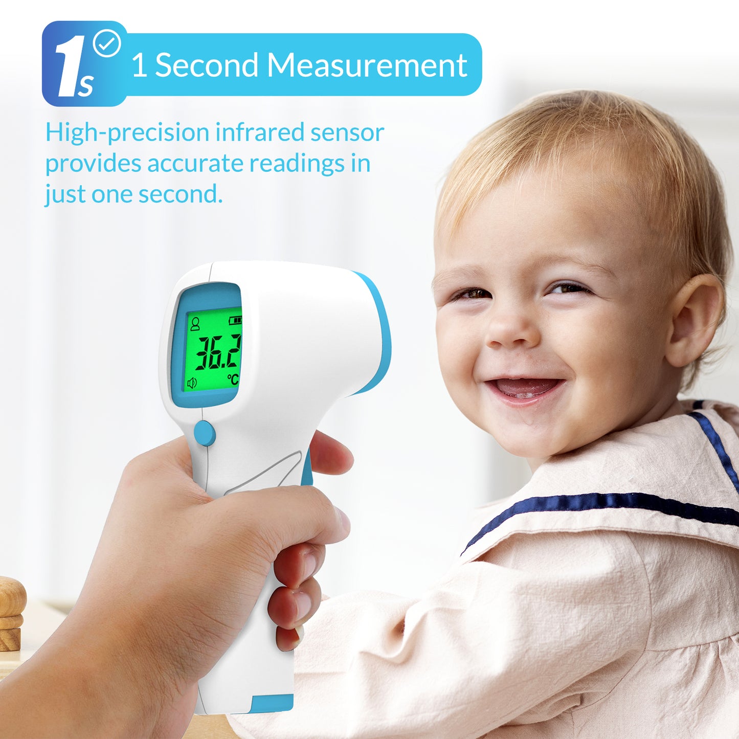 iCare® E69 Infrared Thermometer No Contact Forehead Thermometer with Fever Alarm
