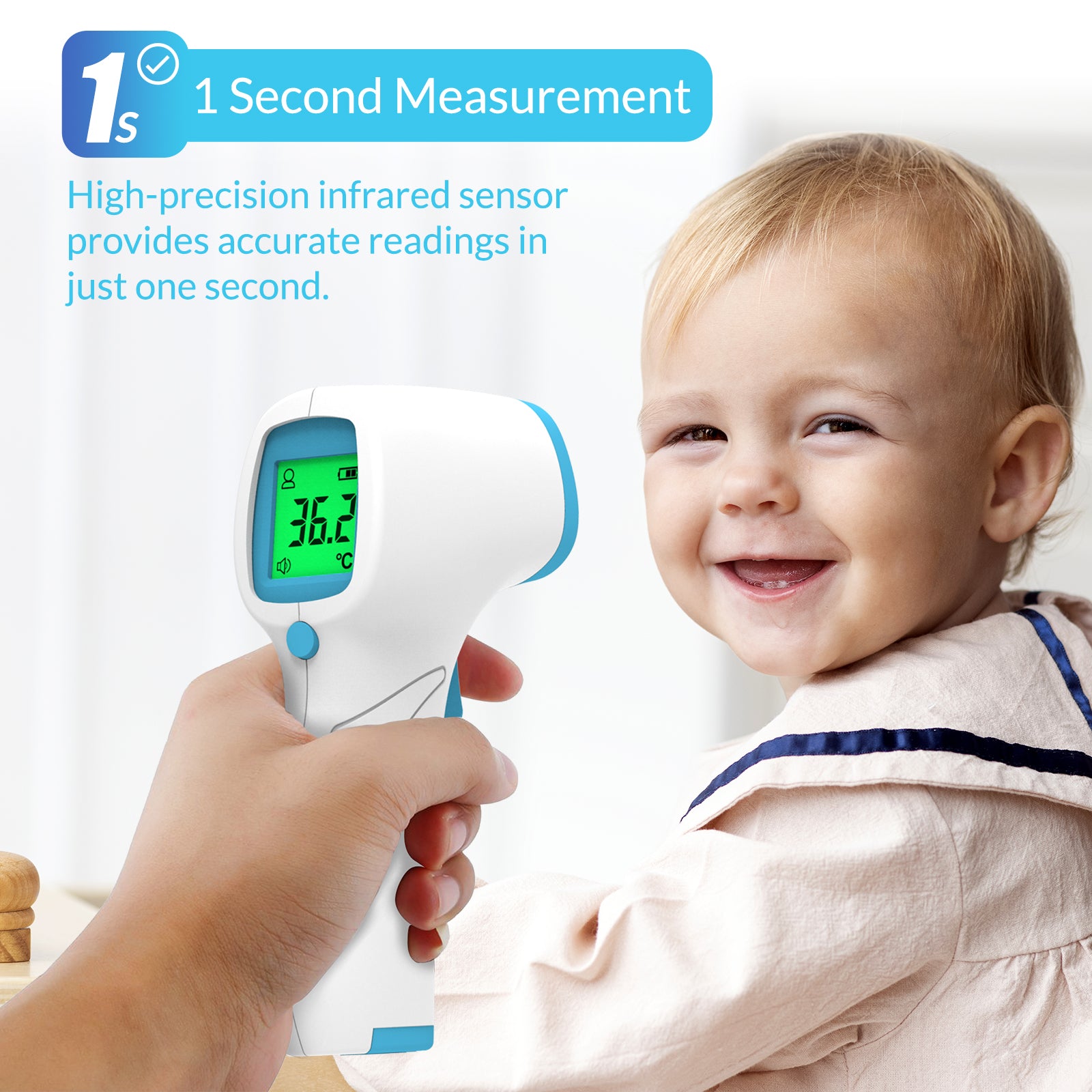 iCare® E69 Infrared Thermometer No Contact Forehead Thermometer with Fever Alarm