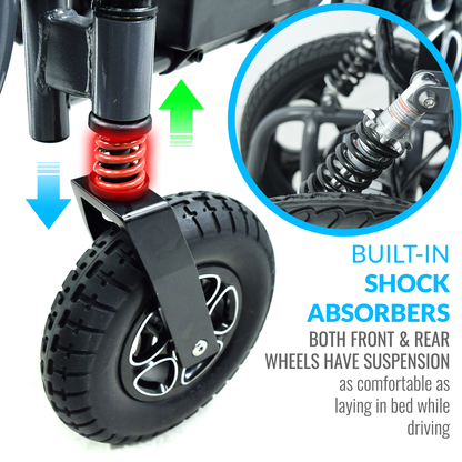 iCare® E610Max Electromagnetic Brake Wheelchair